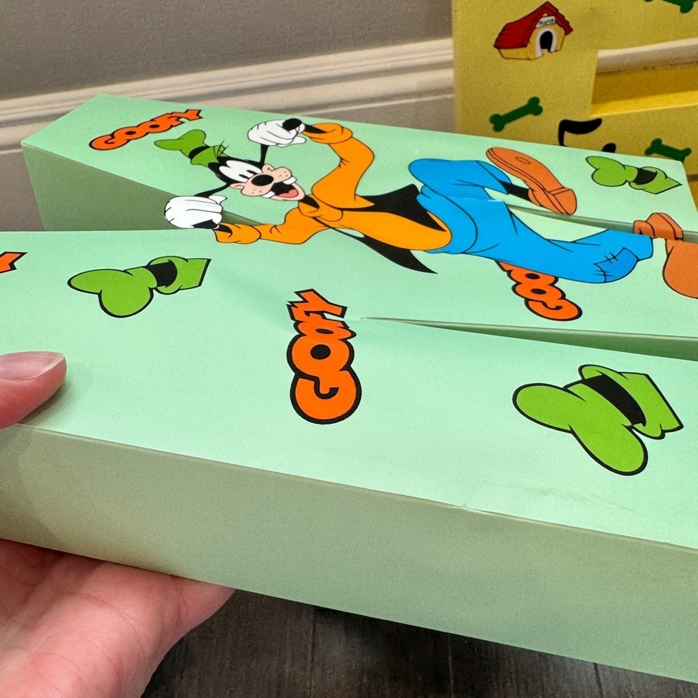 NWOT Disney Mickey Mouse Thick Cardstock Paper Multicolor Character Letter James - Picture 13 of 16